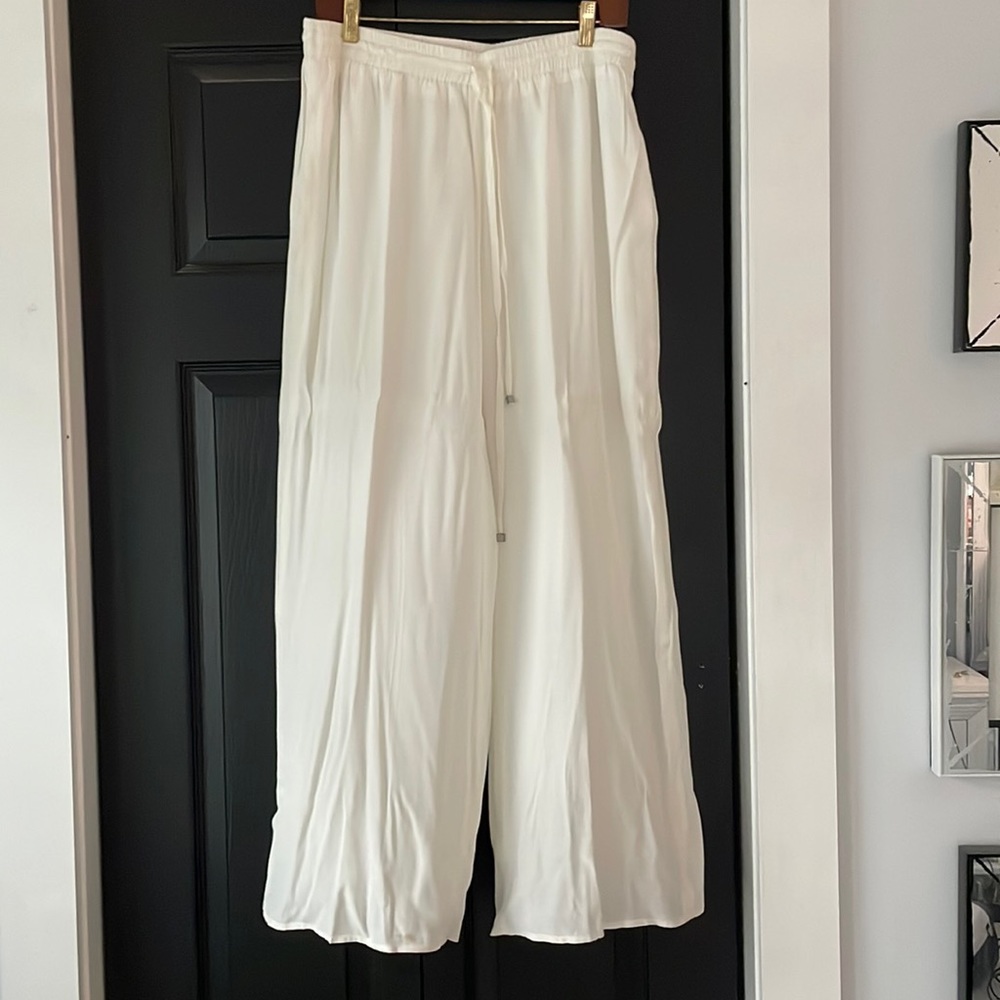 Joan Vass women’s white pants